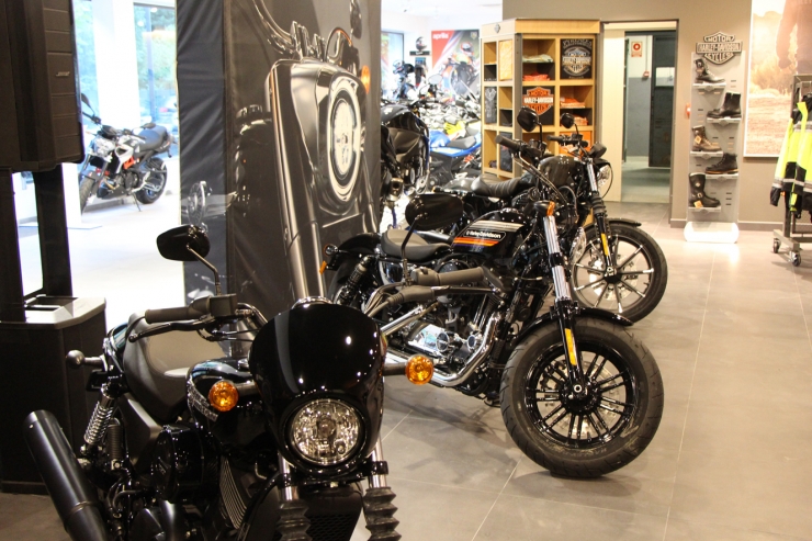 El concessionari Harley-Davidson inaugurat aquest dimecres a Sant Julià de Lòria.